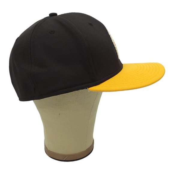 Spartan Logo Fitted Cap Adult Size L Trucker Baseball Hat The Game Pro A-Flex - Picture 9 of 12